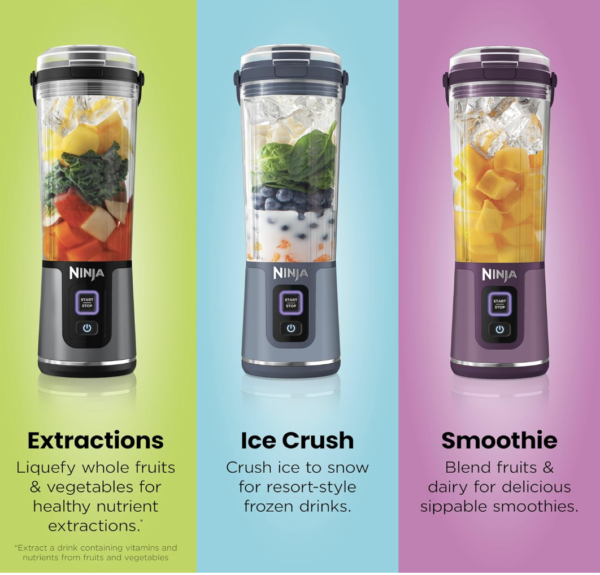 Screenshot 2026-07-04 at 1.07.00 AM Ninja Blast Portable Cordless Blender (BC151INPR) – 530ml | USB-C Rechargeable | Crushes Ice & Frozen Fruit | BPA Free, Leak-Proof Travel Lid Passion Fruit