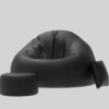 Screenshot 2026-07-04 at 1.14.03 AM Sattva Classic XXXL Bean Bag with Pocket Filled with Beans | Faux Leather Teardrop Bean Bag for Adults & Teens | Pre-Filled Comfortable Seating for Bedroom, Living Room, Office, Home – Black