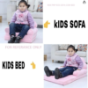 Screenshot 2026-07-04 at 1.17.07 AM Kids Fiber Foldable Cartoon Princess Sofa Cum Bed Small Baby Sofa Chair for Room Decoration Gift Purpose (0-1.5 Years)-Pink - 1 Seater