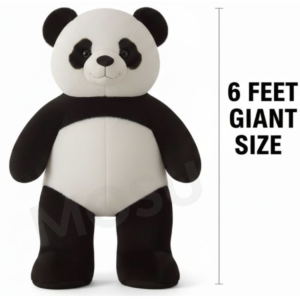 Screenshot 2026-07-04 at 1.21.33 AM MOSU Extra Large 6 Feet Panda Teddy Bear Black White Plush Soft Toy for Couples, Girlfriend & Wife on Valentine’s Day