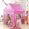 CUTE STONE 11 Rooms Huge Dollhouse with 2 Dolls and Colorful Light, 31" x 28" x 27" Dream House Doll House Dreamhouse Gift for Girls
